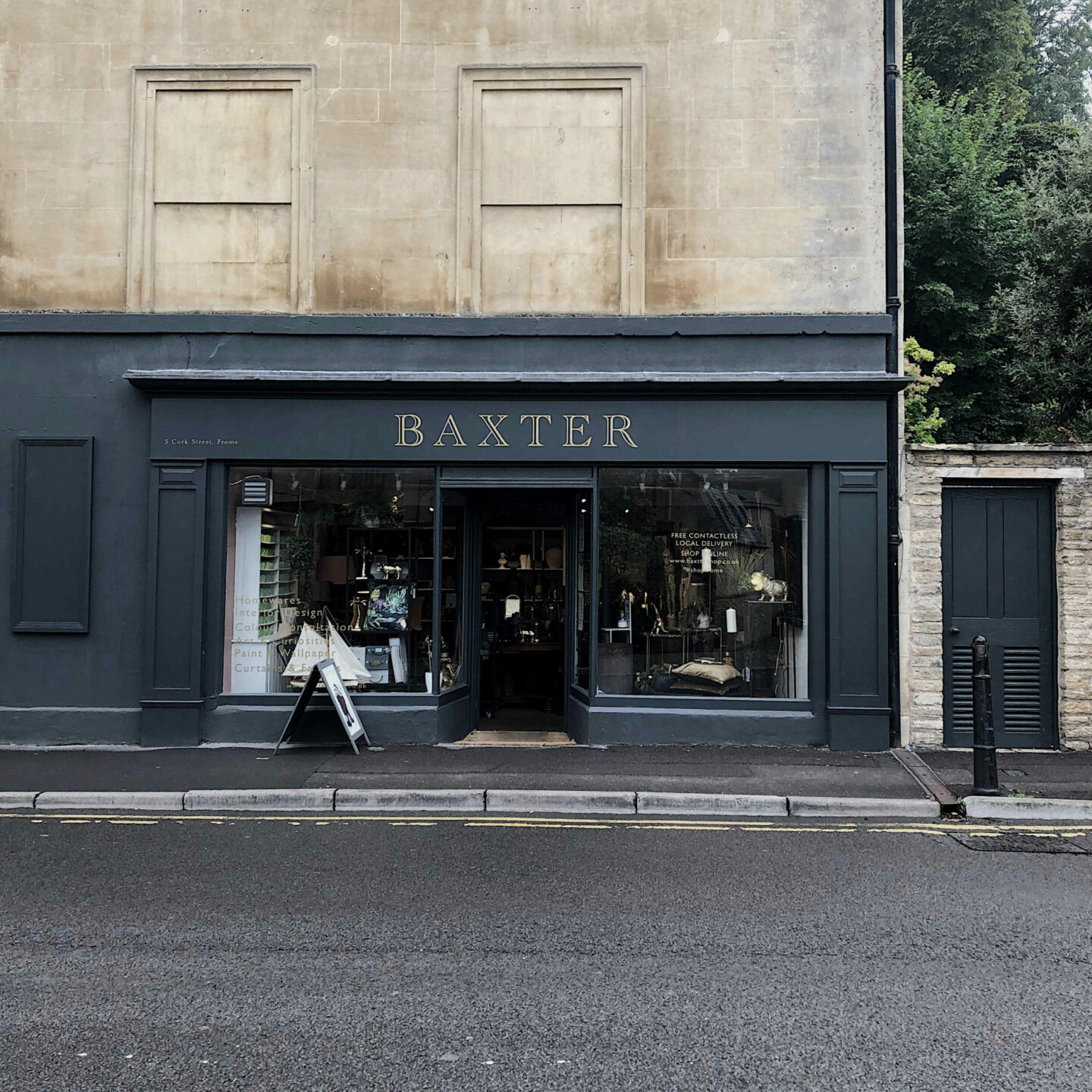 Baxter shop Frome