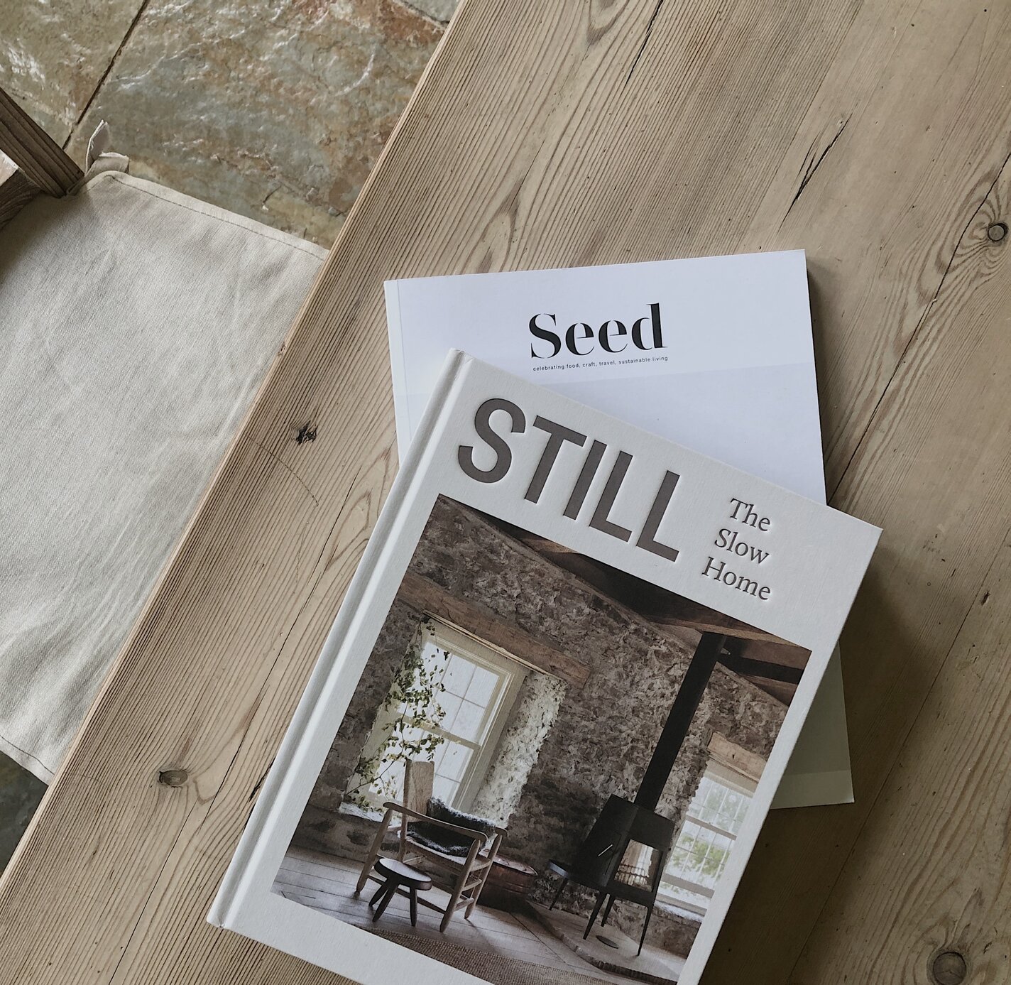 Still The Slow Home book and Seed Magazine