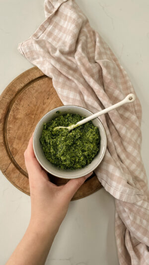 Wild garlic pesto recipe