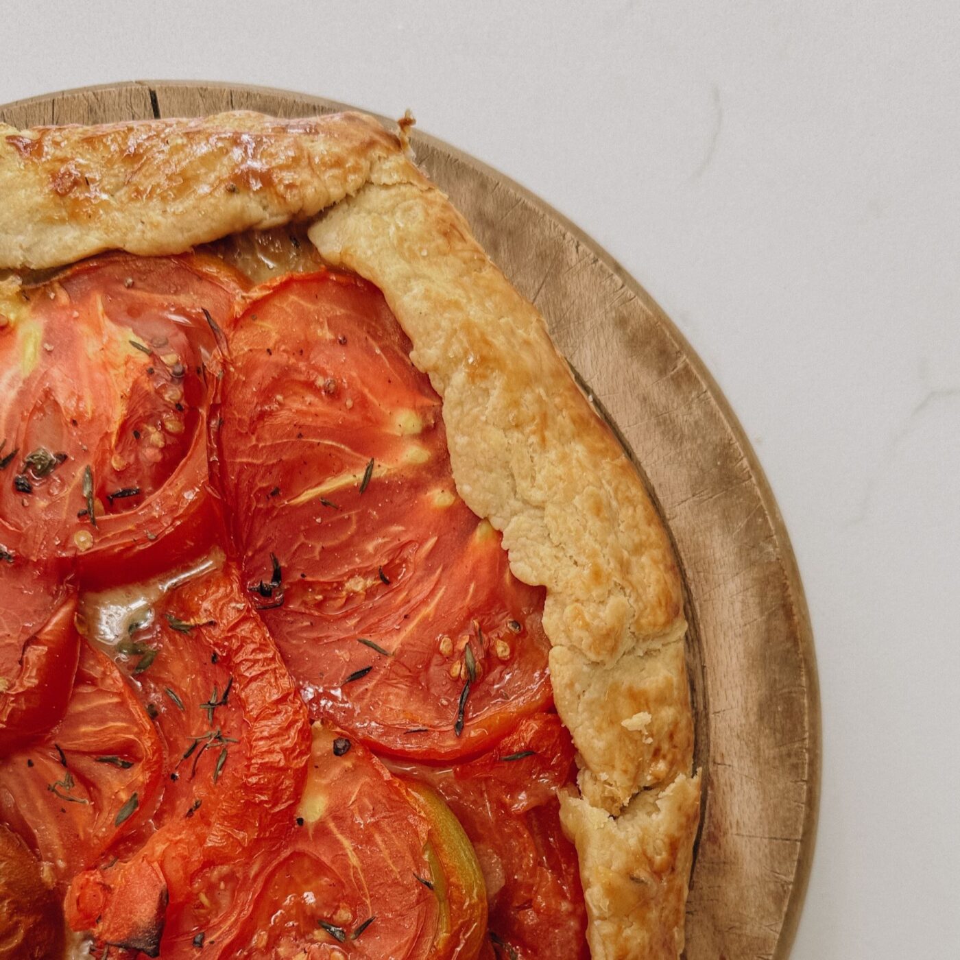 Tomato galette recipe