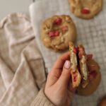 Forced rhubarb cookies
