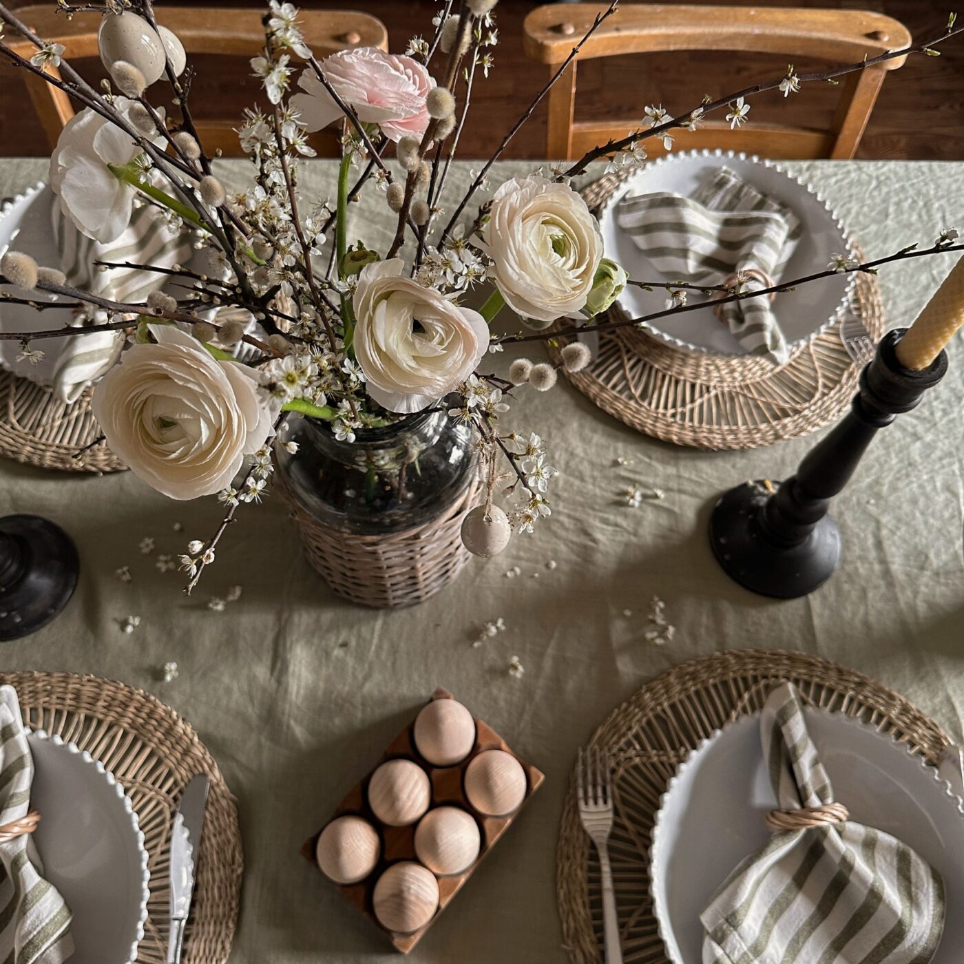 Easter tablescape ideas: a springtime celebration