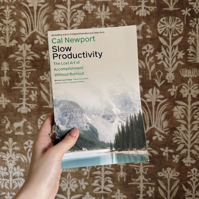 Slow Living LDN. book club: Slow Productivity by Cal Newport