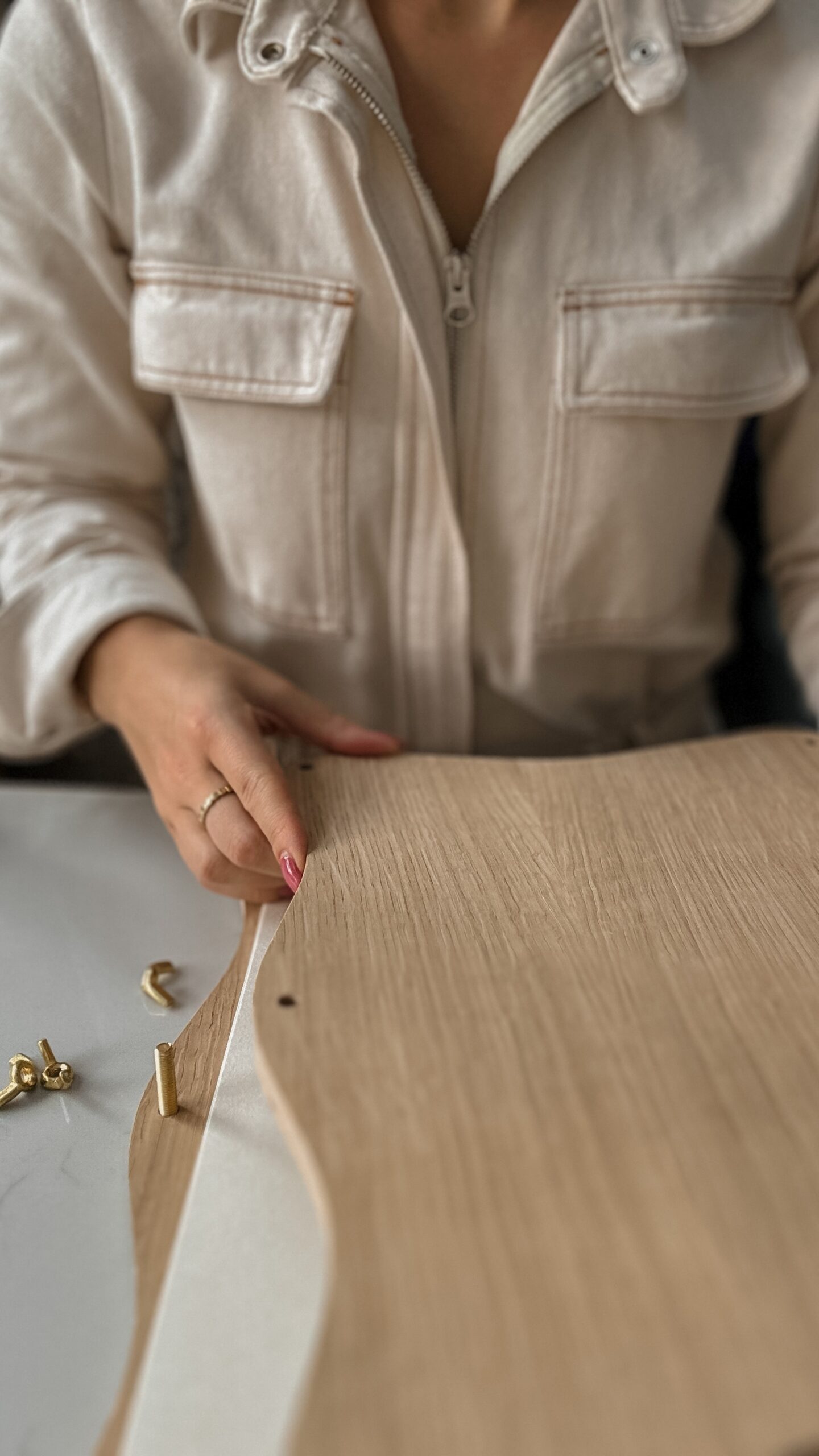 Pressing flowers