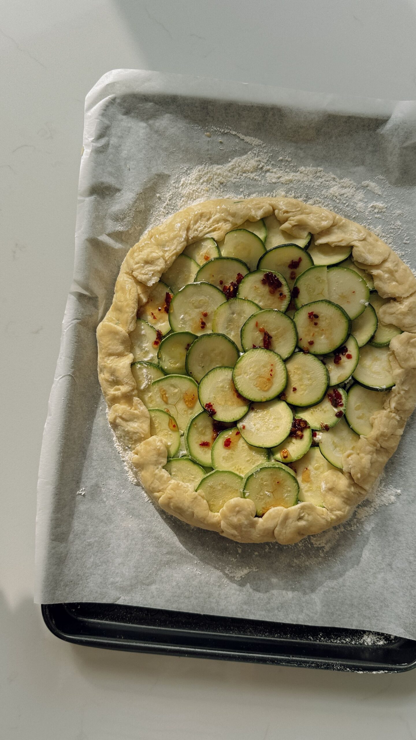 Summer galette recipe