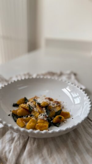 Sage Crown Prince squash gnocchi recipe